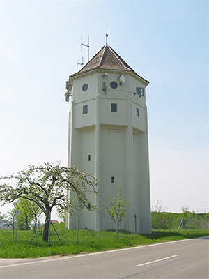 Wasserturm bei Reutlingen-Degerschlacht